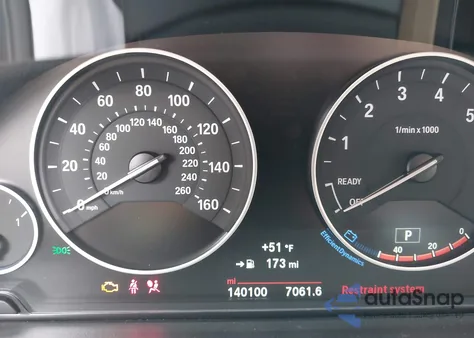 2017 BMW 320I xDrive из США, поврежденный, VIN WBA8E5G38HNU44076